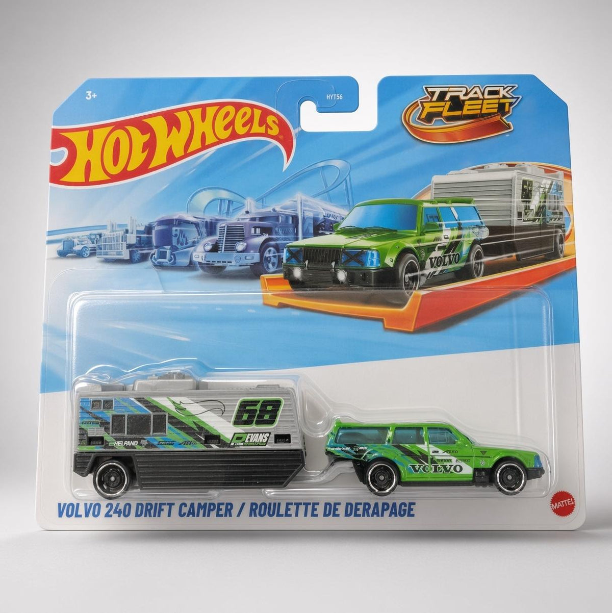 Hotwheels Volvo 240 Drift Camper / Roulette De Derapage