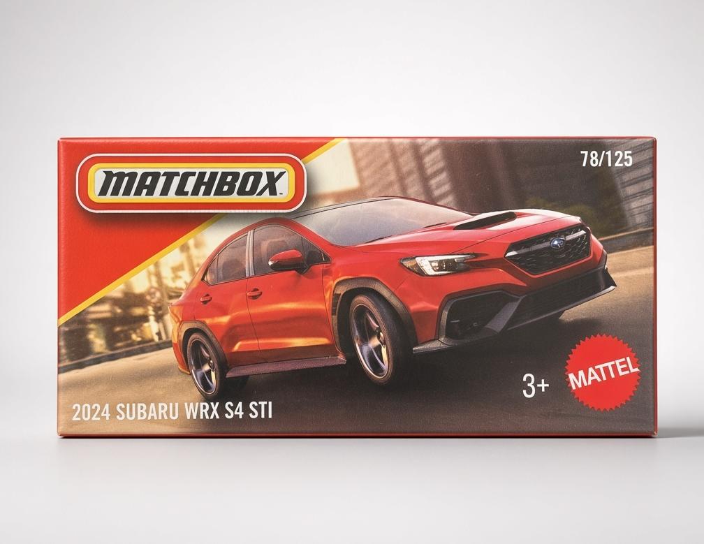 Matchbox 2024 Subaru Wrx S4 Sti