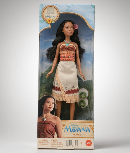 Disney Moana Fashion Doll with Removable Outfit & 5 Accessories