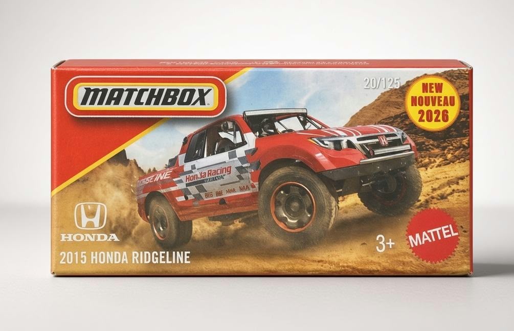 Matchbox 2015 Honda Ridgeline